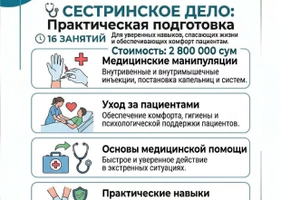 Открыт набор на курс сестринское дело | MEDICUM