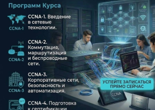Ведётся набор на курс CISCO. CCNA 200/301 | Micros